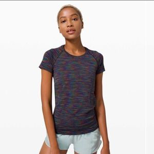 Lululemon Swiftly SS 2.0 *Love Rainbow